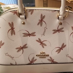 100% Authentic Coach Mini Sierra Satchel Dragonfly